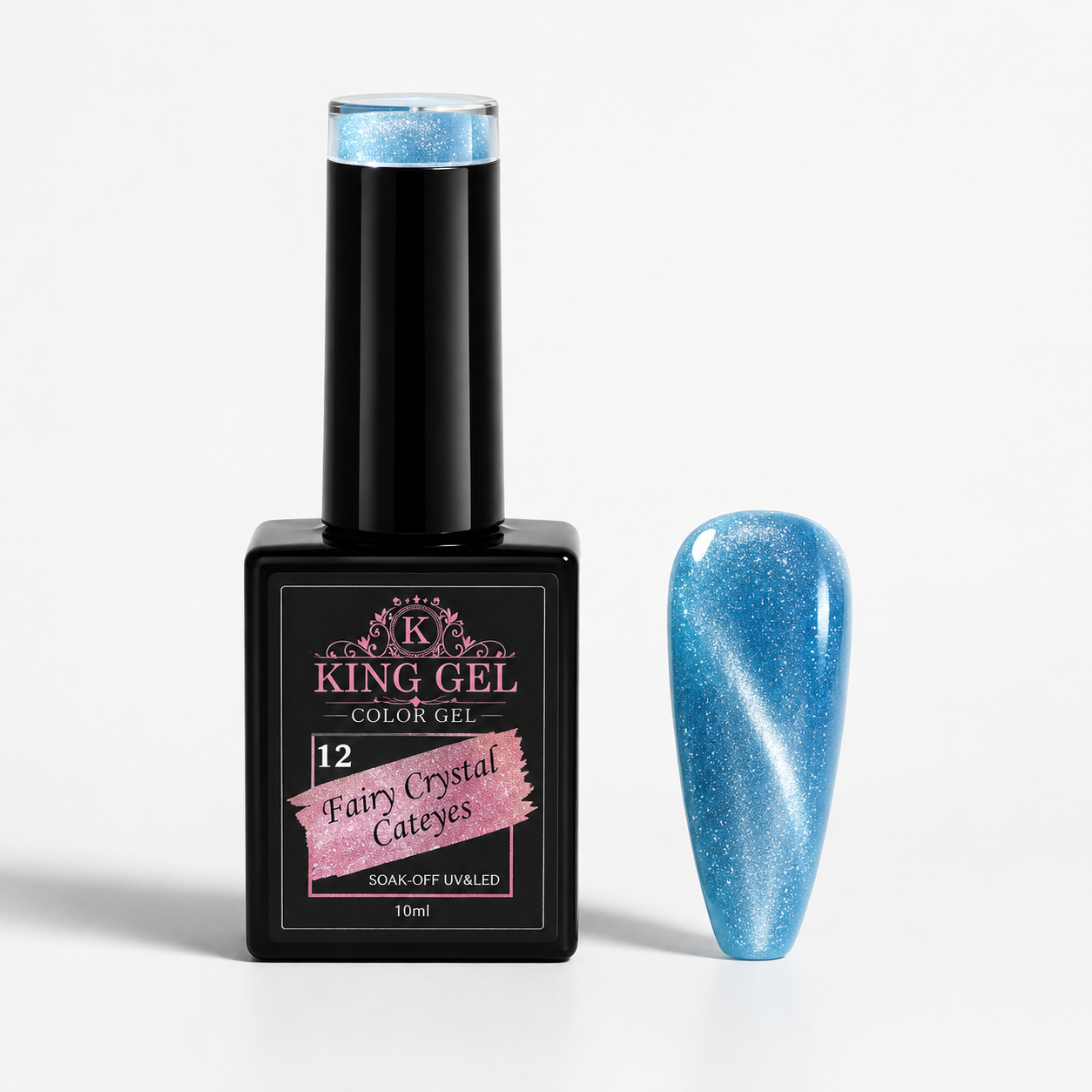 24 colors Fairy Crystal Cateyes Collection - KingGel Brand
