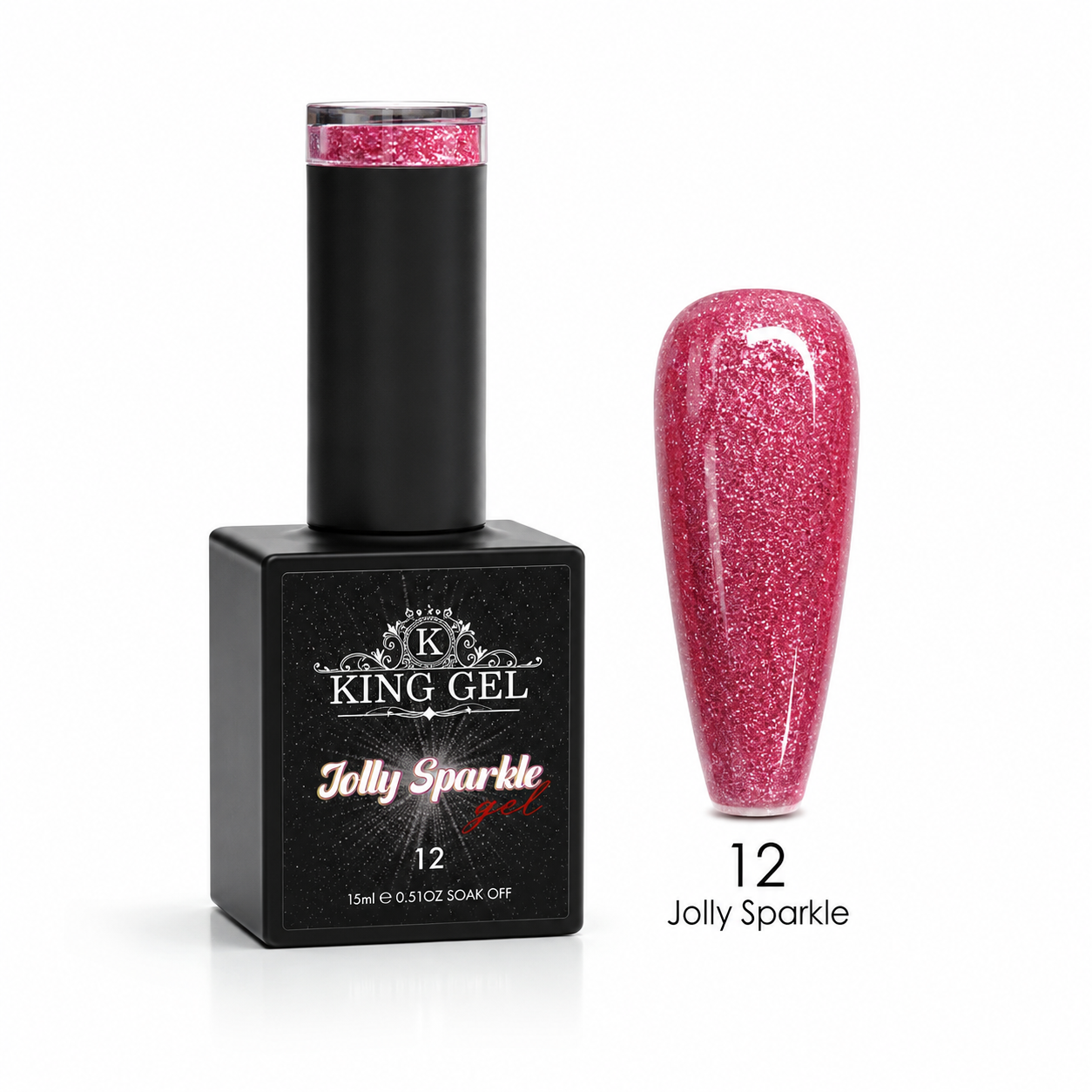 48 colors Jolly Sparkle Collection - KingGel