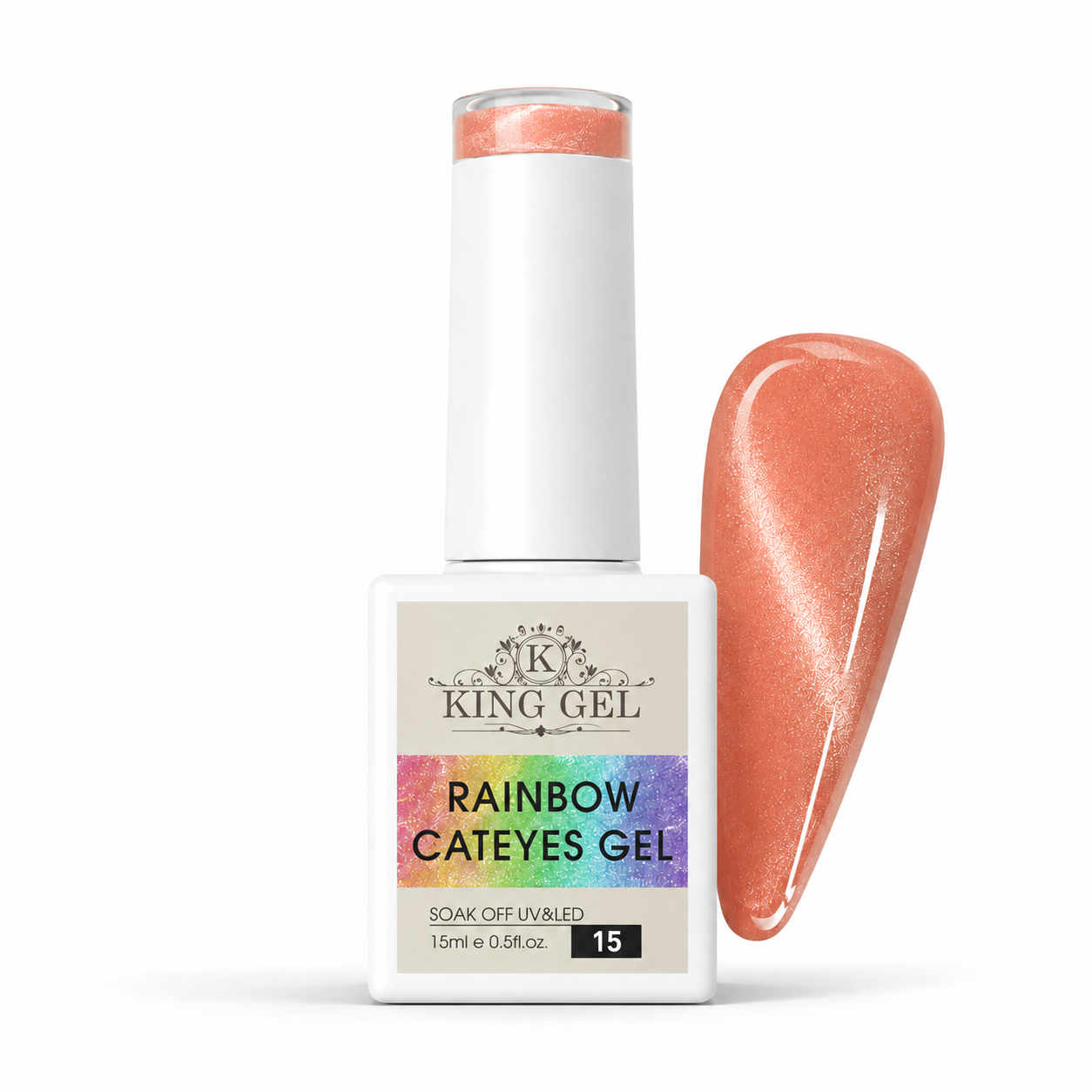 48 colors Rainbow Cateyes Collection - KingGel