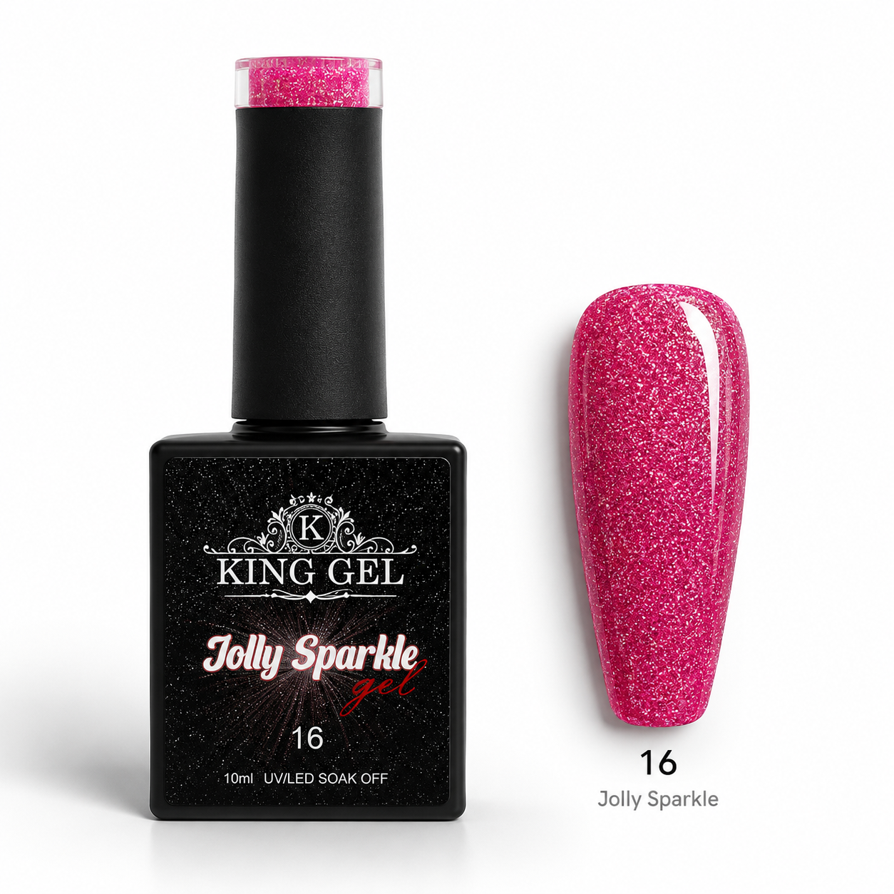 48 colors Jolly Sparkle Collection - KingGel