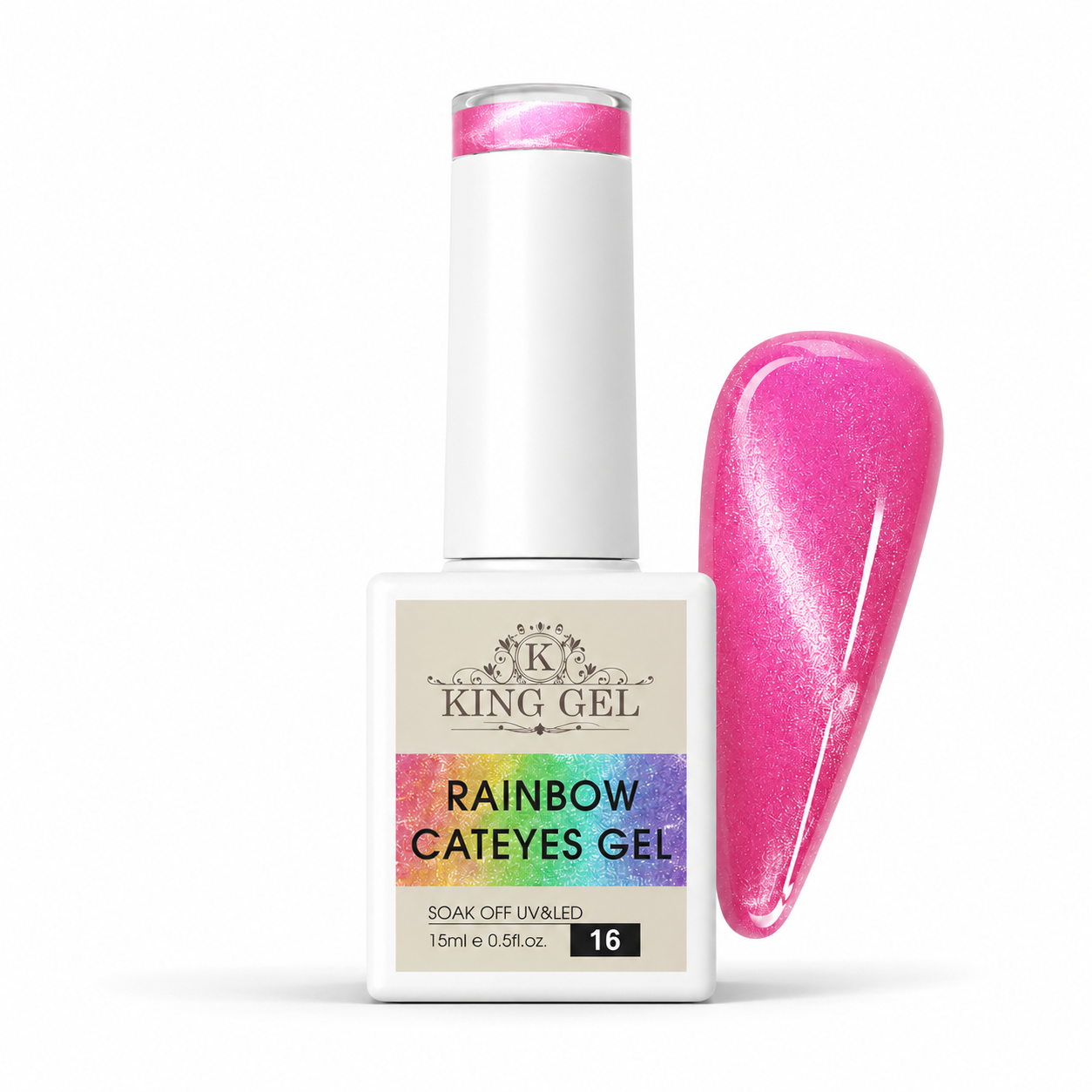 48 colors Rainbow Cateyes Collection - KingGel
