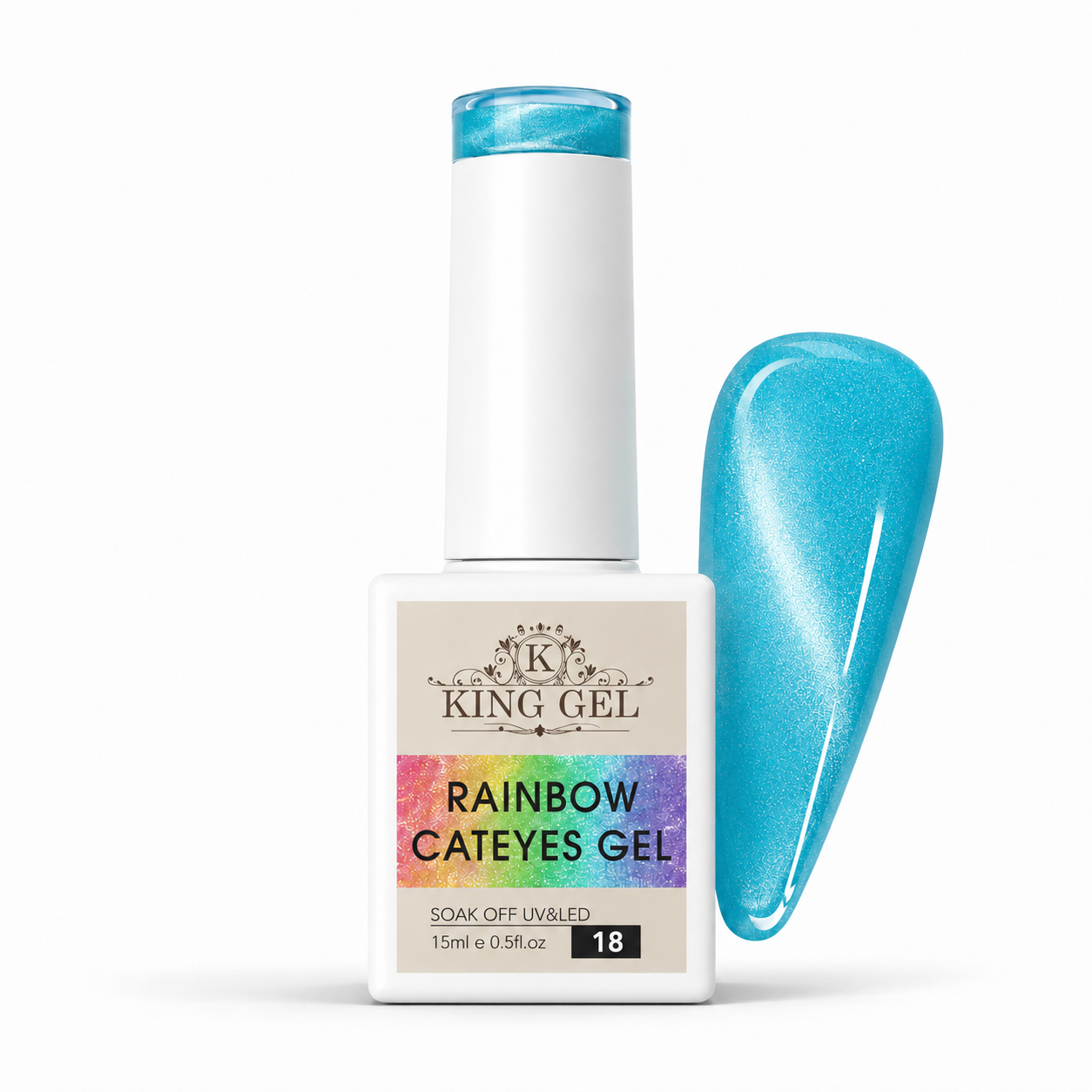 48 colors Rainbow Cateyes Collection - KingGel