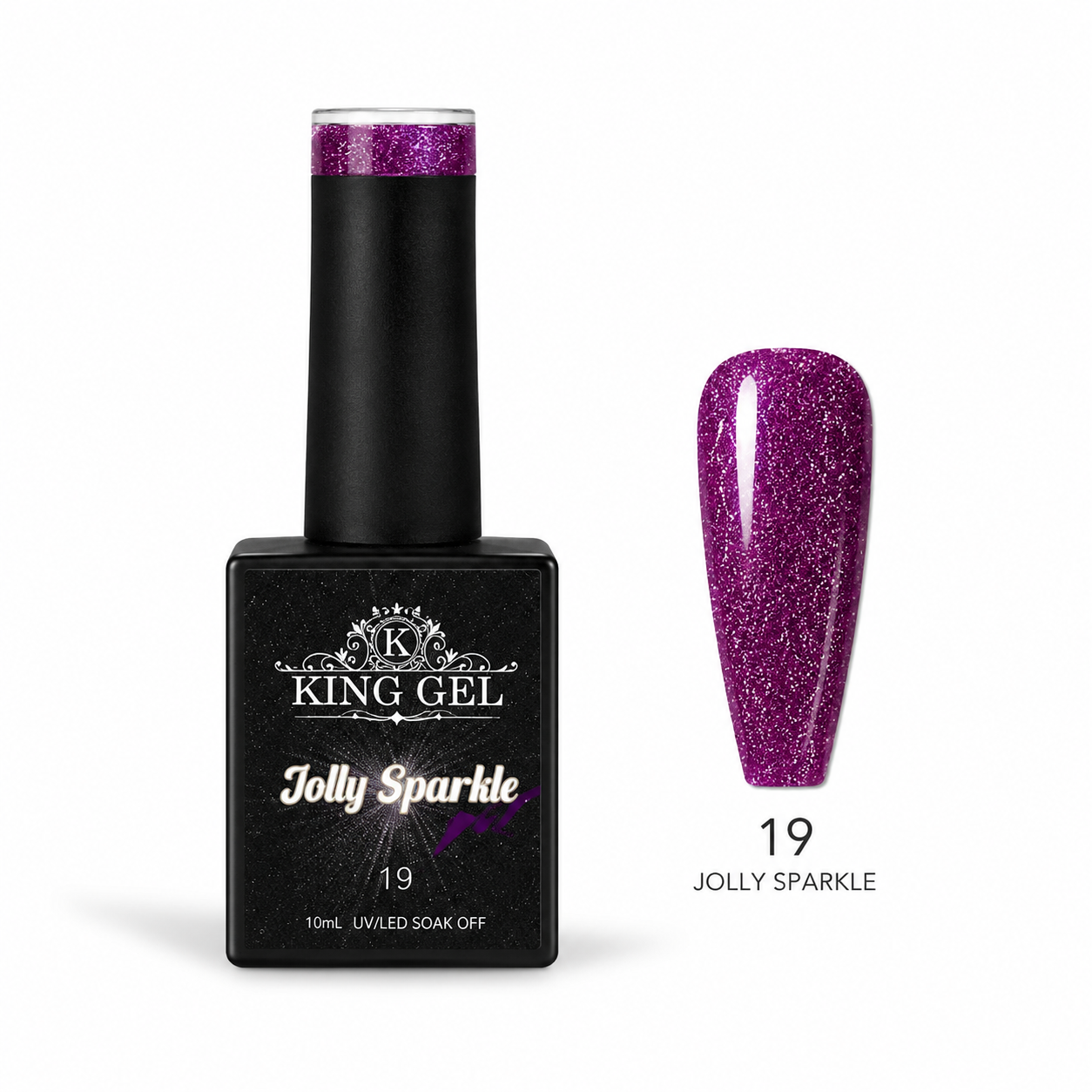48 colors Jolly Sparkle Collection - KingGel
