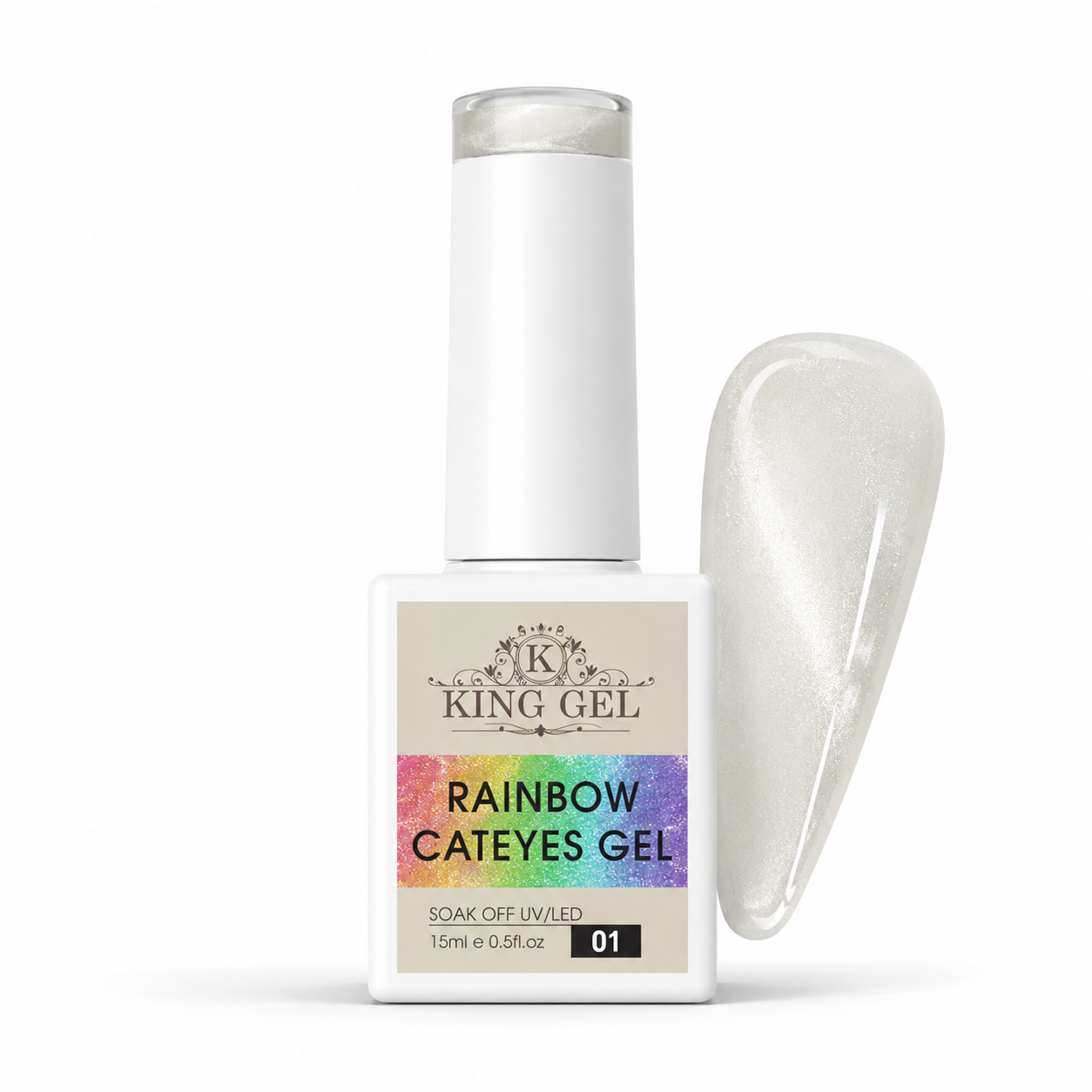 48 colors Rainbow Cateyes Collection - KingGel
