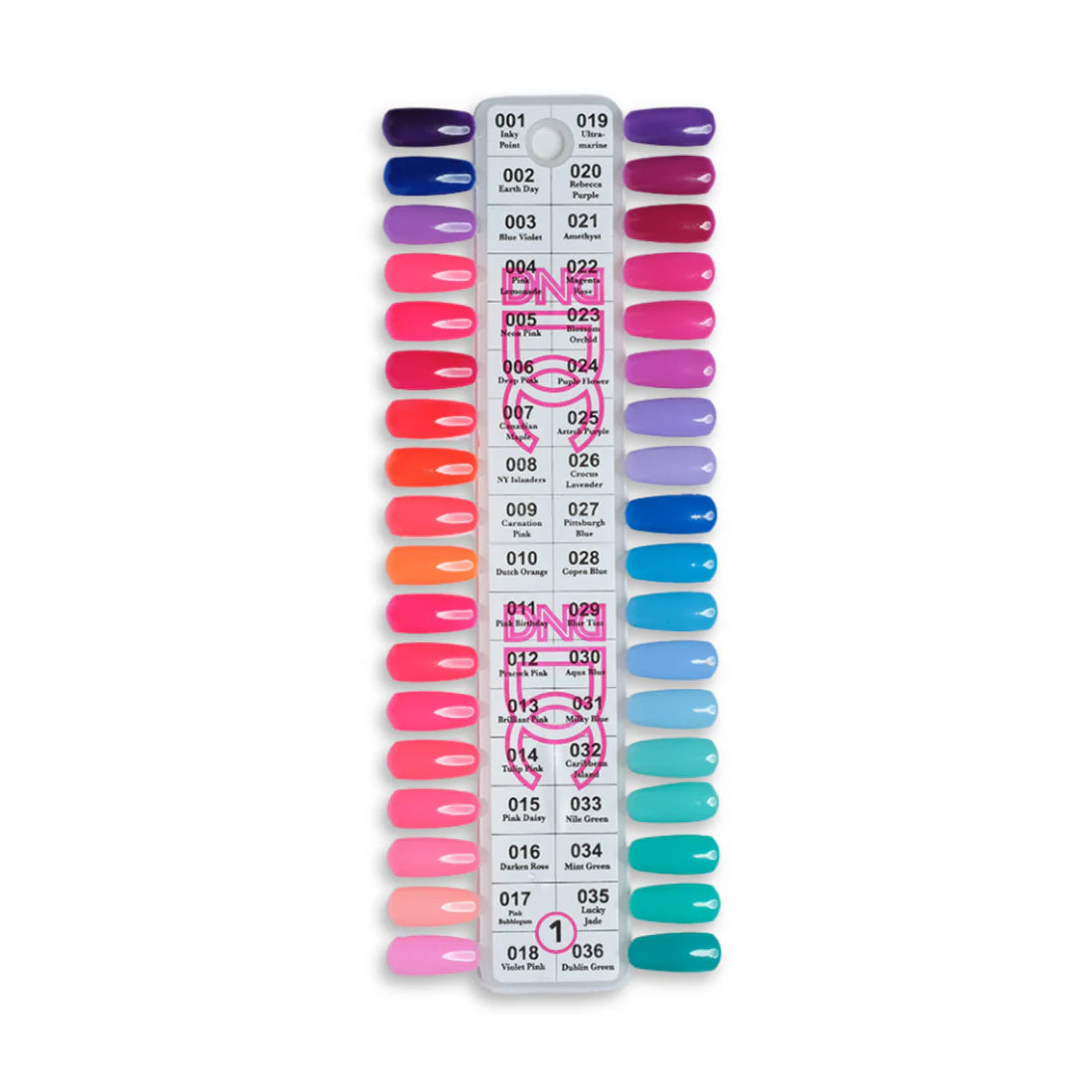 DC Duo Full Collection Swatch #1 - #16