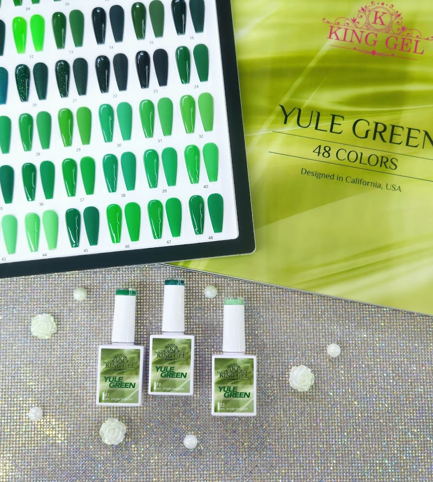 48 colors Yule Green Collection - KingGel Brand