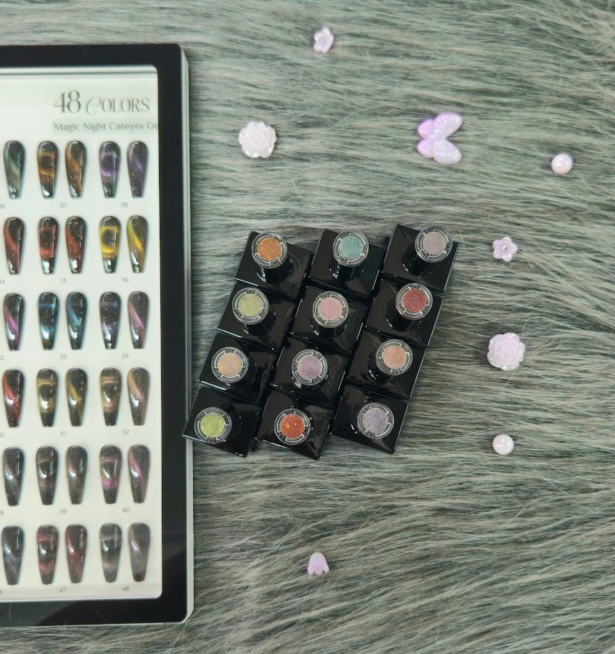 48 colors Magic Night Cateyes Collection - KingGel