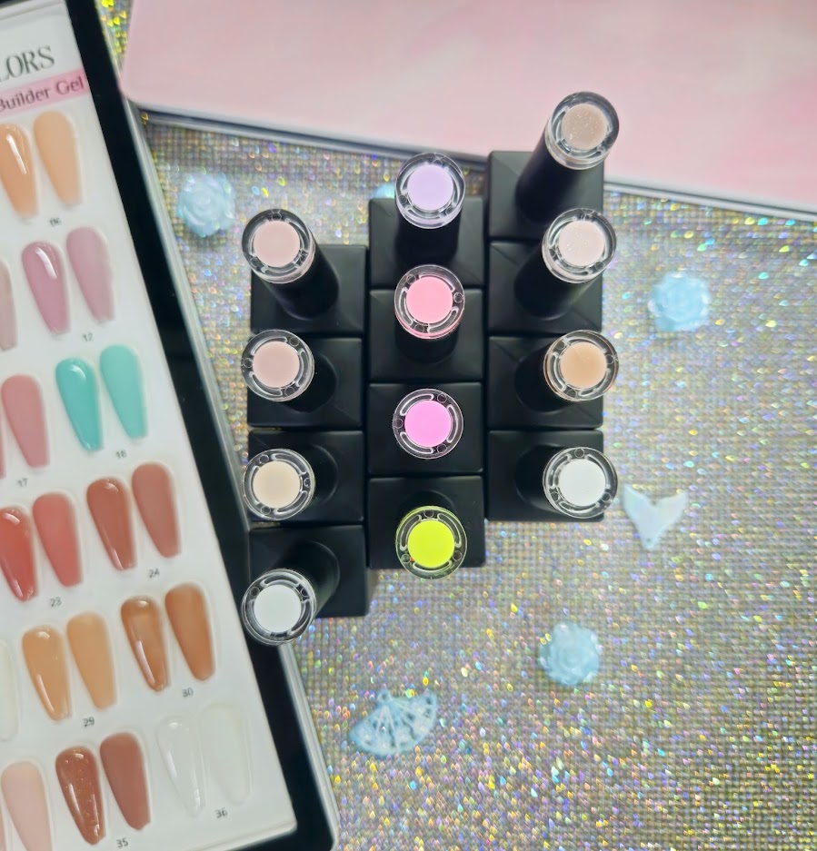 36 Colors Brush on Builder gel Collection - KingGel Brand