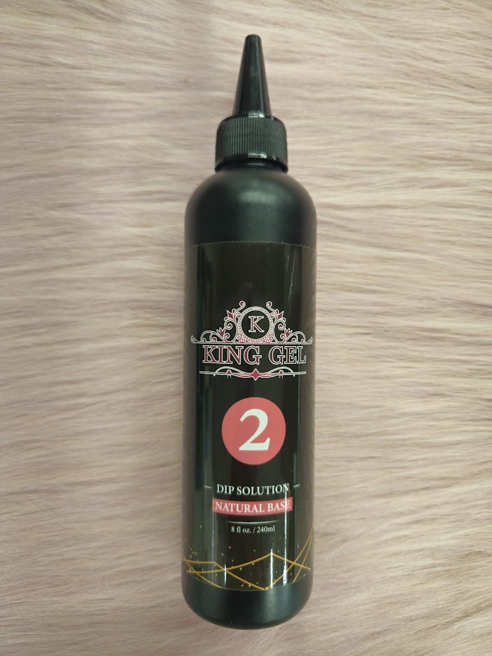 KingGel 8oz Dip Solution Refill #1, #2, #2, #4