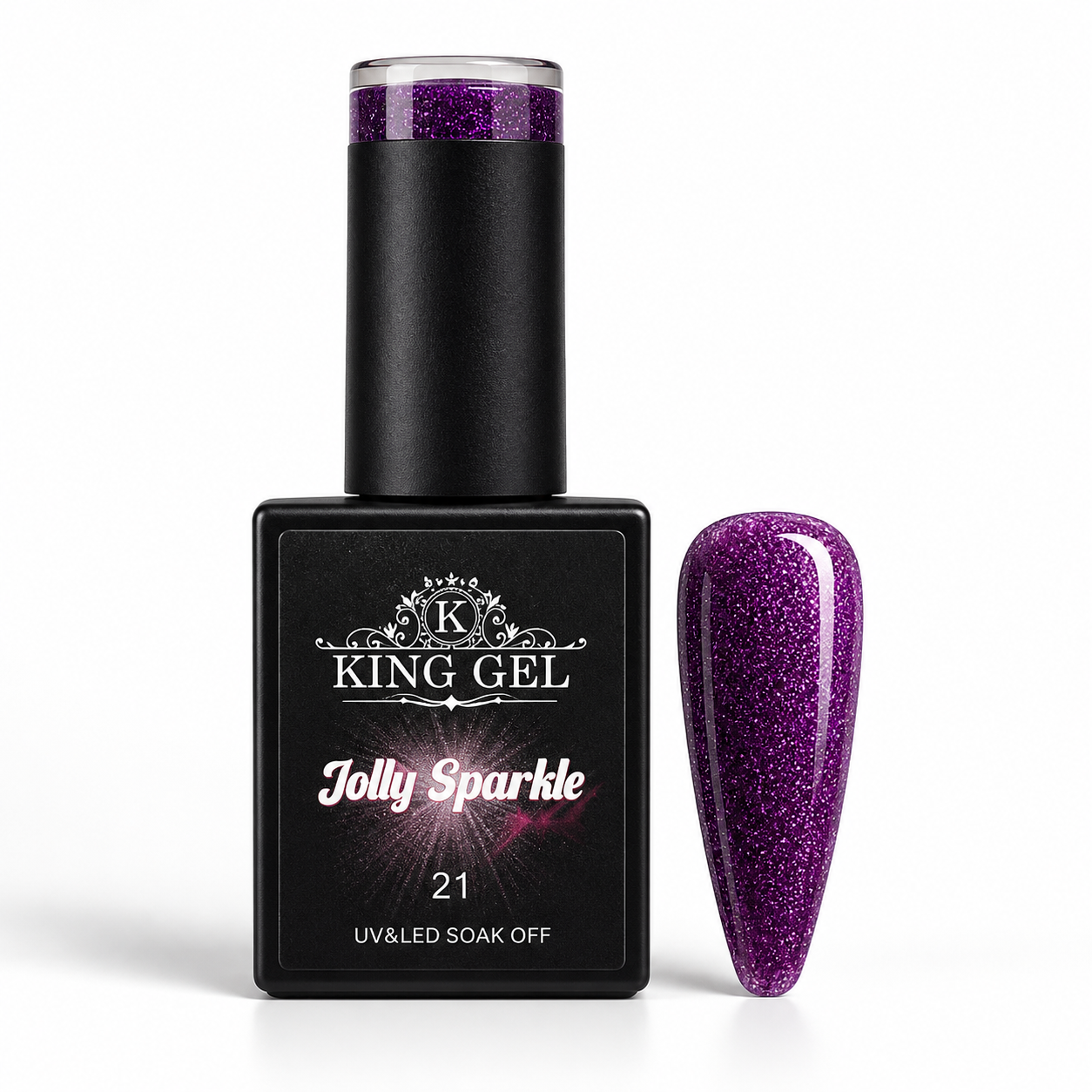 48 colors Jolly Sparkle Collection - KingGel