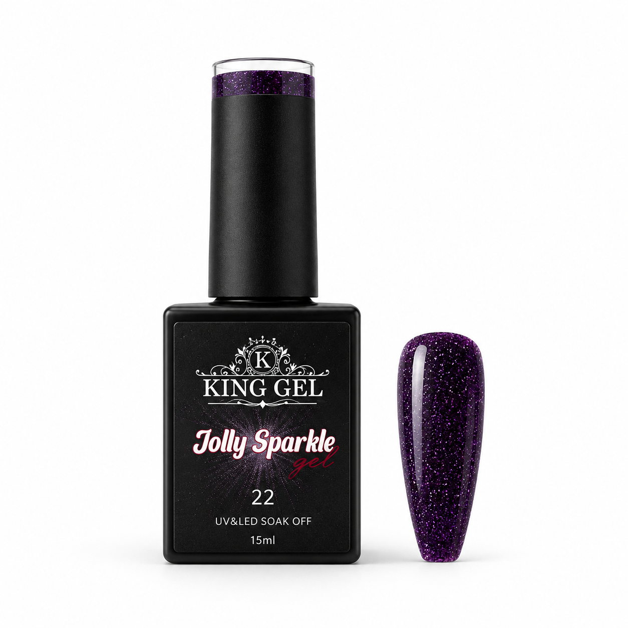 48 colors Jolly Sparkle Collection - KingGel