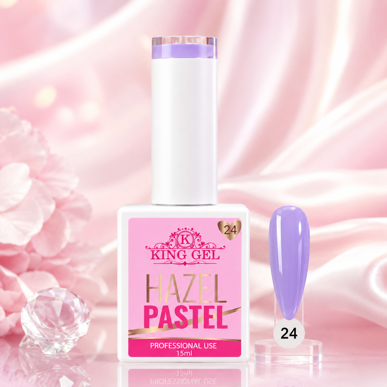 48 Gel Colors Hazel Pastel Collection - KingGel
