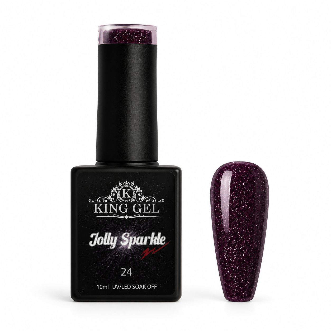 48 colors Jolly Sparkle Collection - KingGel