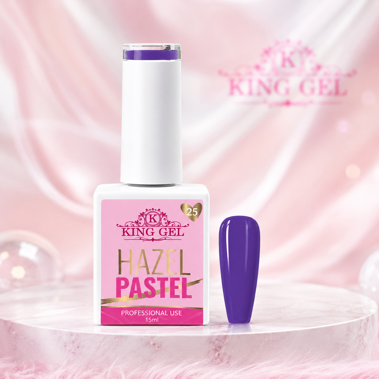 48 Gel Colors Hazel Pastel Collection - KingGel