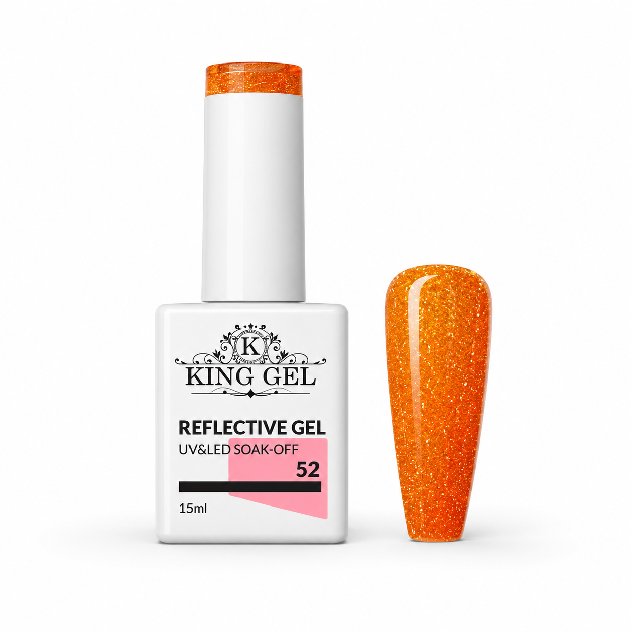 60 colors Reflective gel Collection - KingGel Brand