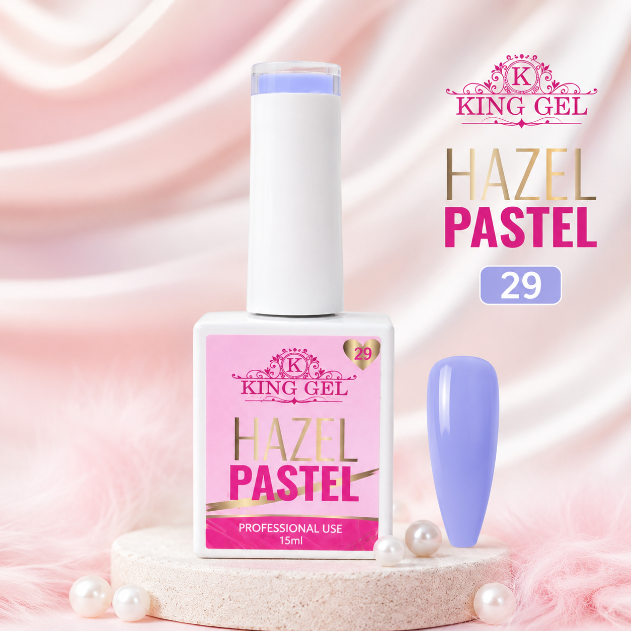 48 Gel Colors Hazel Pastel Collection - KingGel