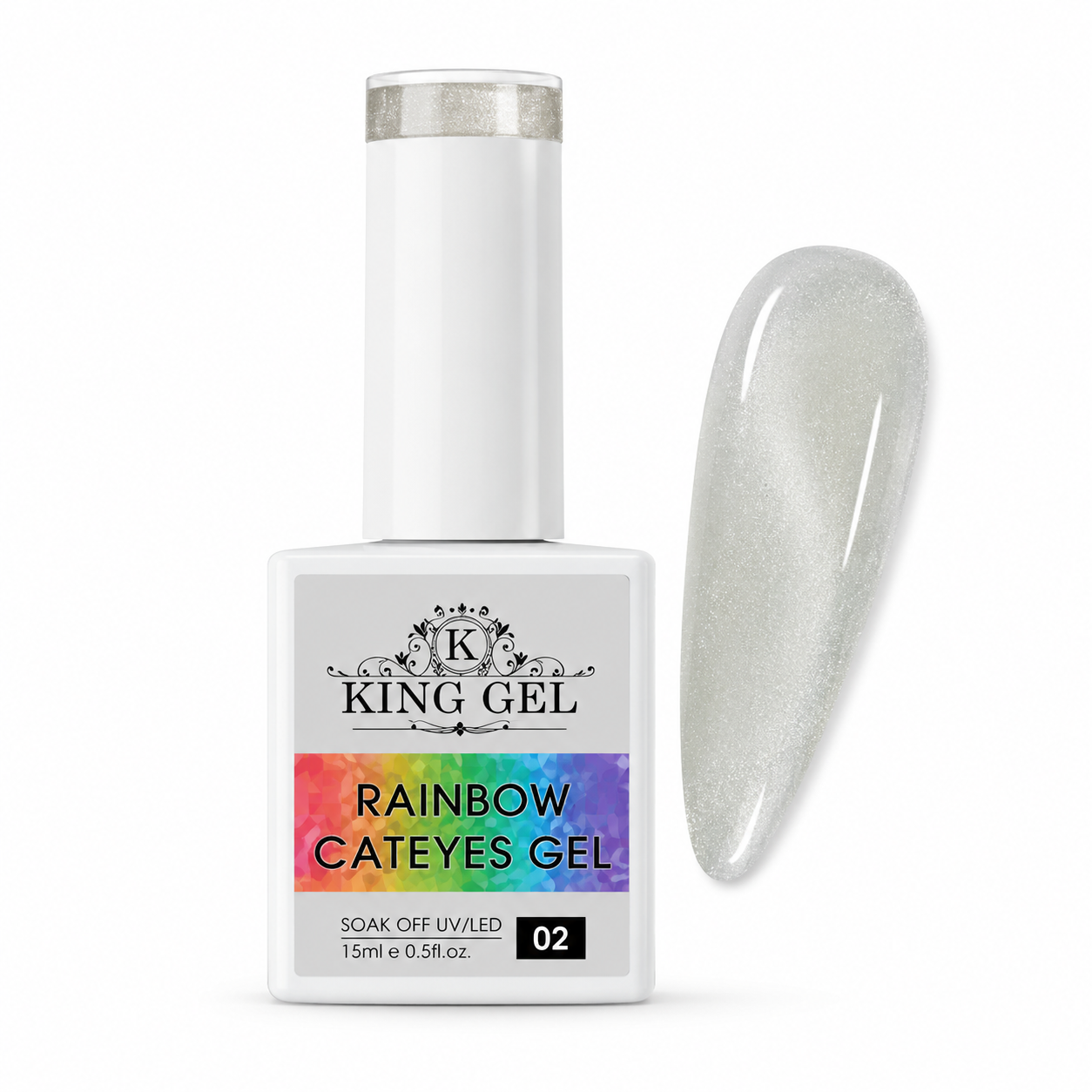 48 colors Rainbow Cateyes Collection - KingGel