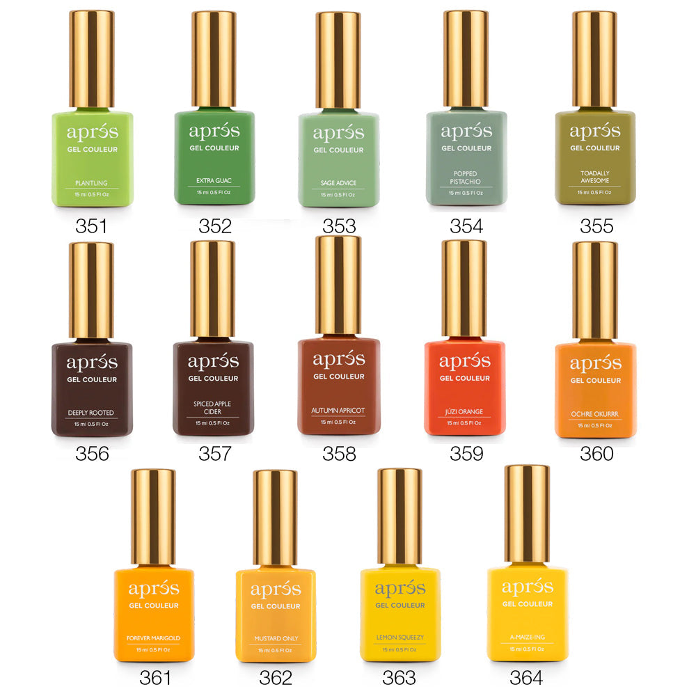 Apres - Gel Couleur (#351 - #364) - HEMA/TPO Free