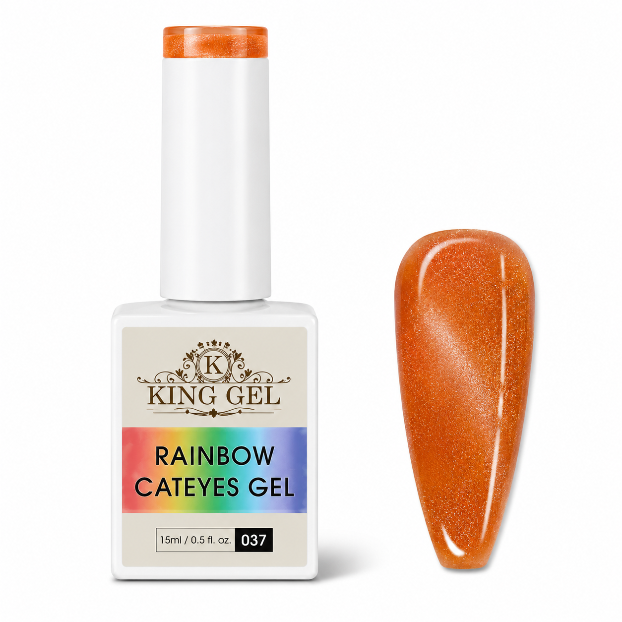 48 colors Rainbow Cateyes Collection - KingGel