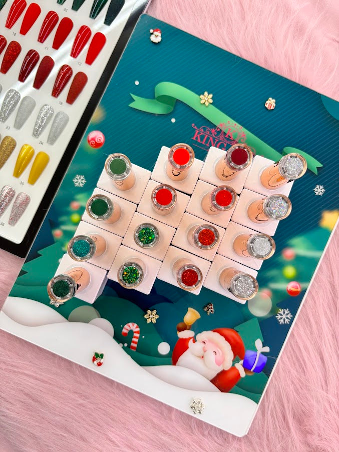 36 Gel Colors Christmas Charm Collection - KingGel Brand