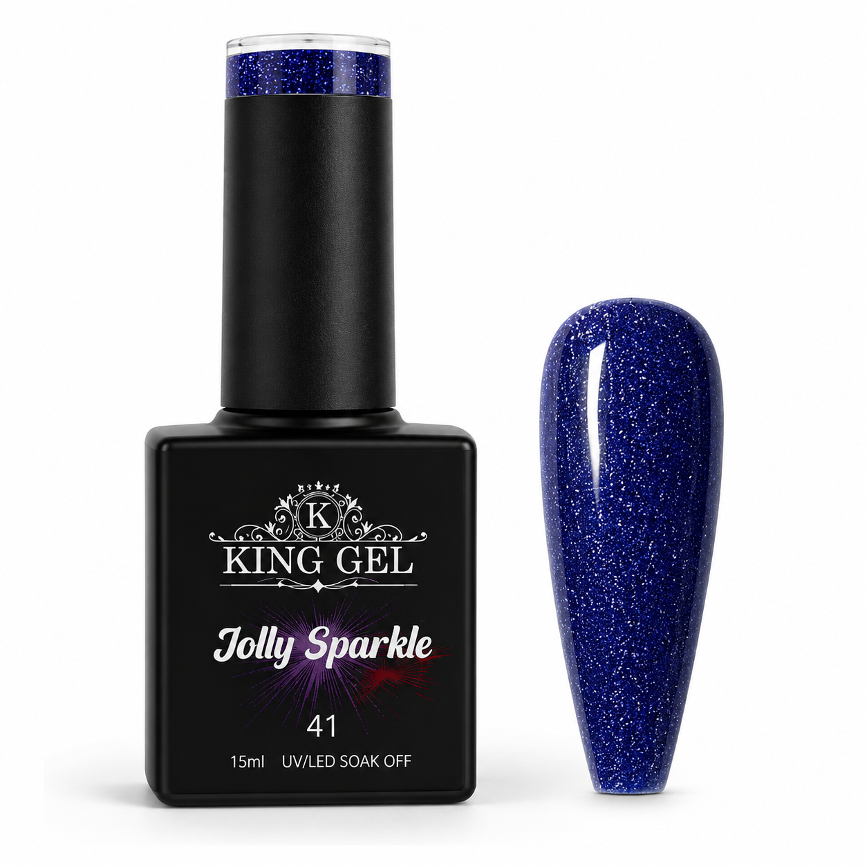 48 colors Jolly Sparkle Collection - KingGel