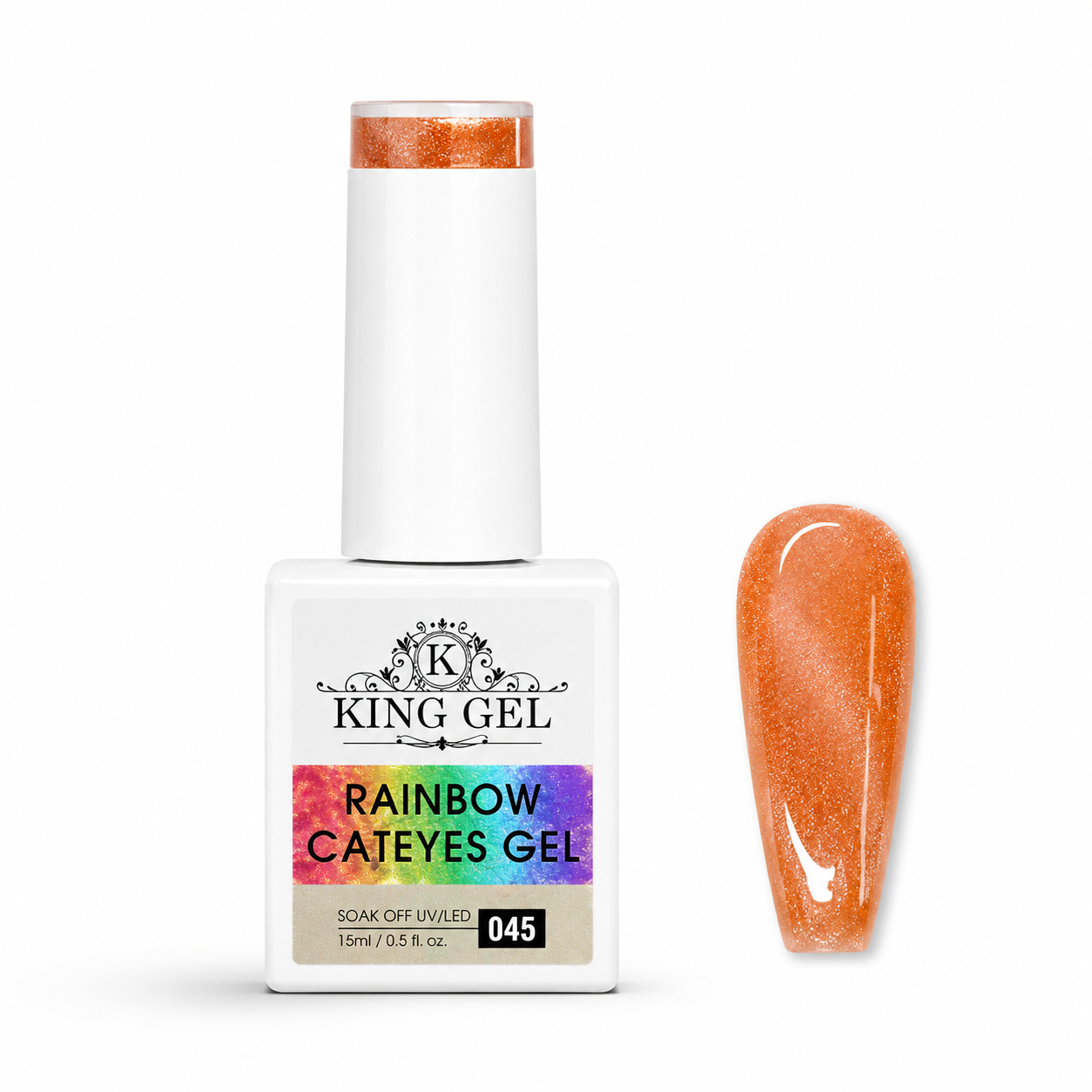 48 colors Rainbow Cateyes Collection - KingGel