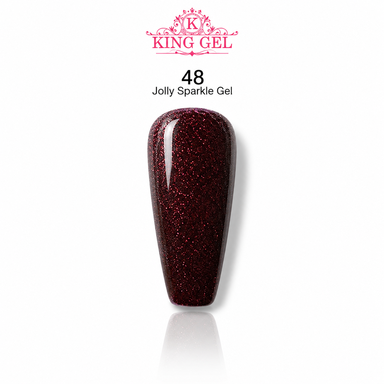 48 colors Jolly Sparkle Collection - KingGel
