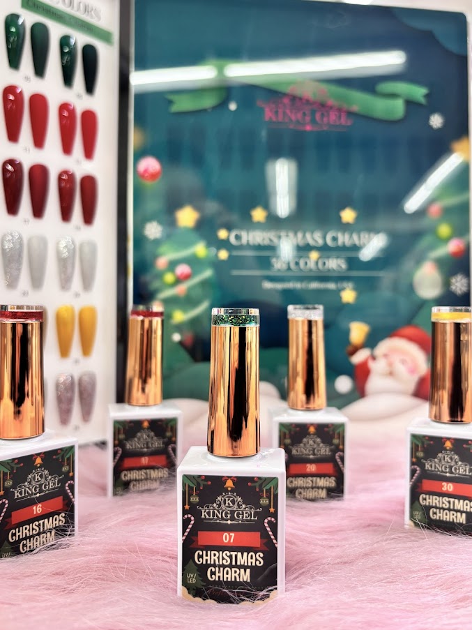 36 Gel Colors Christmas Charm Collection - KingGel Brand
