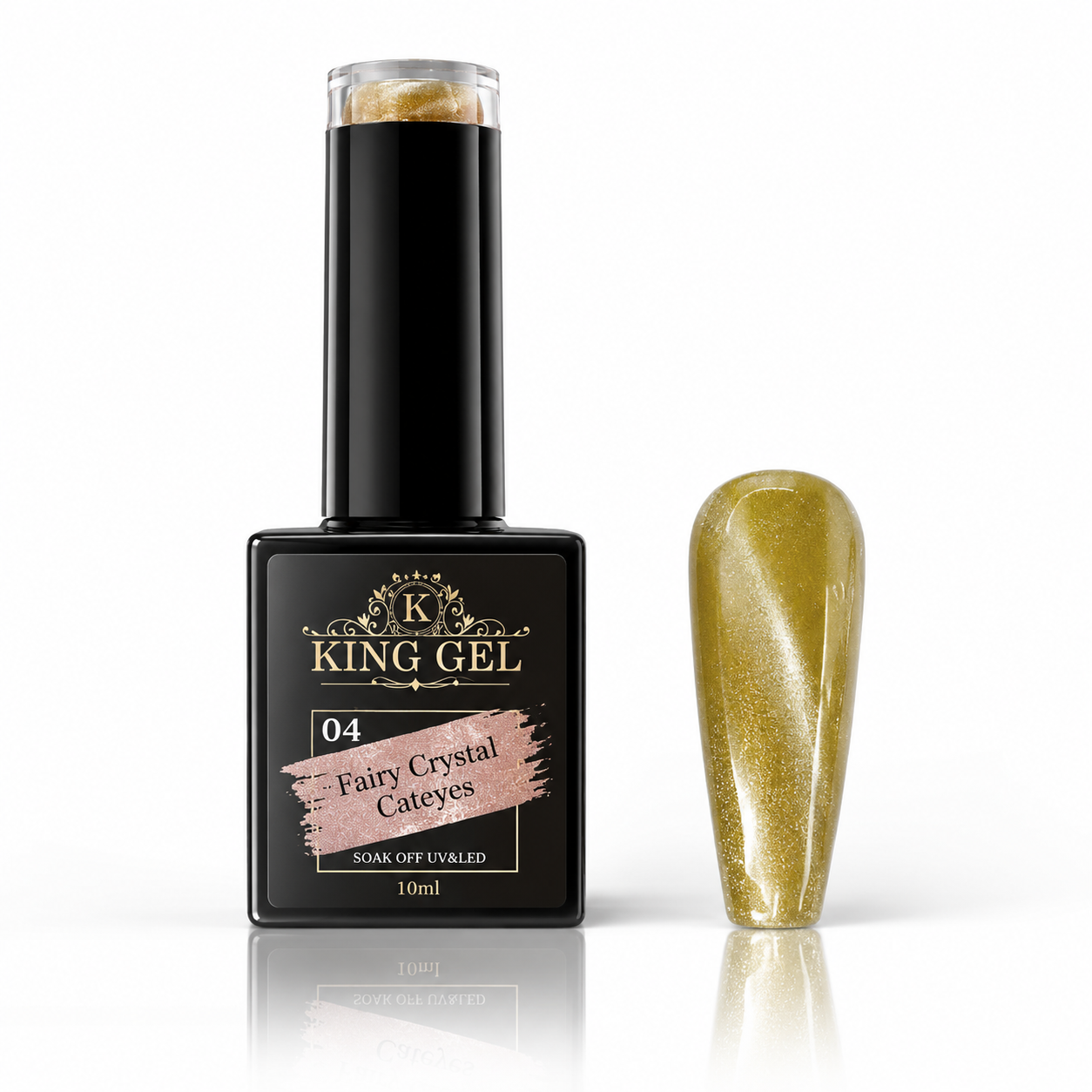 24 colors Fairy Crystal Cateyes Collection - KingGel Brand