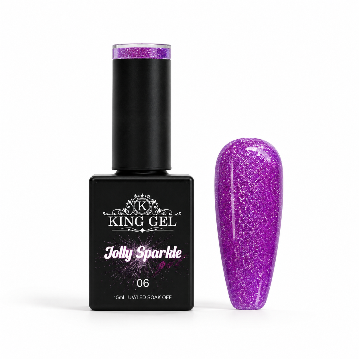 48 colors Jolly Sparkle Collection - KingGel