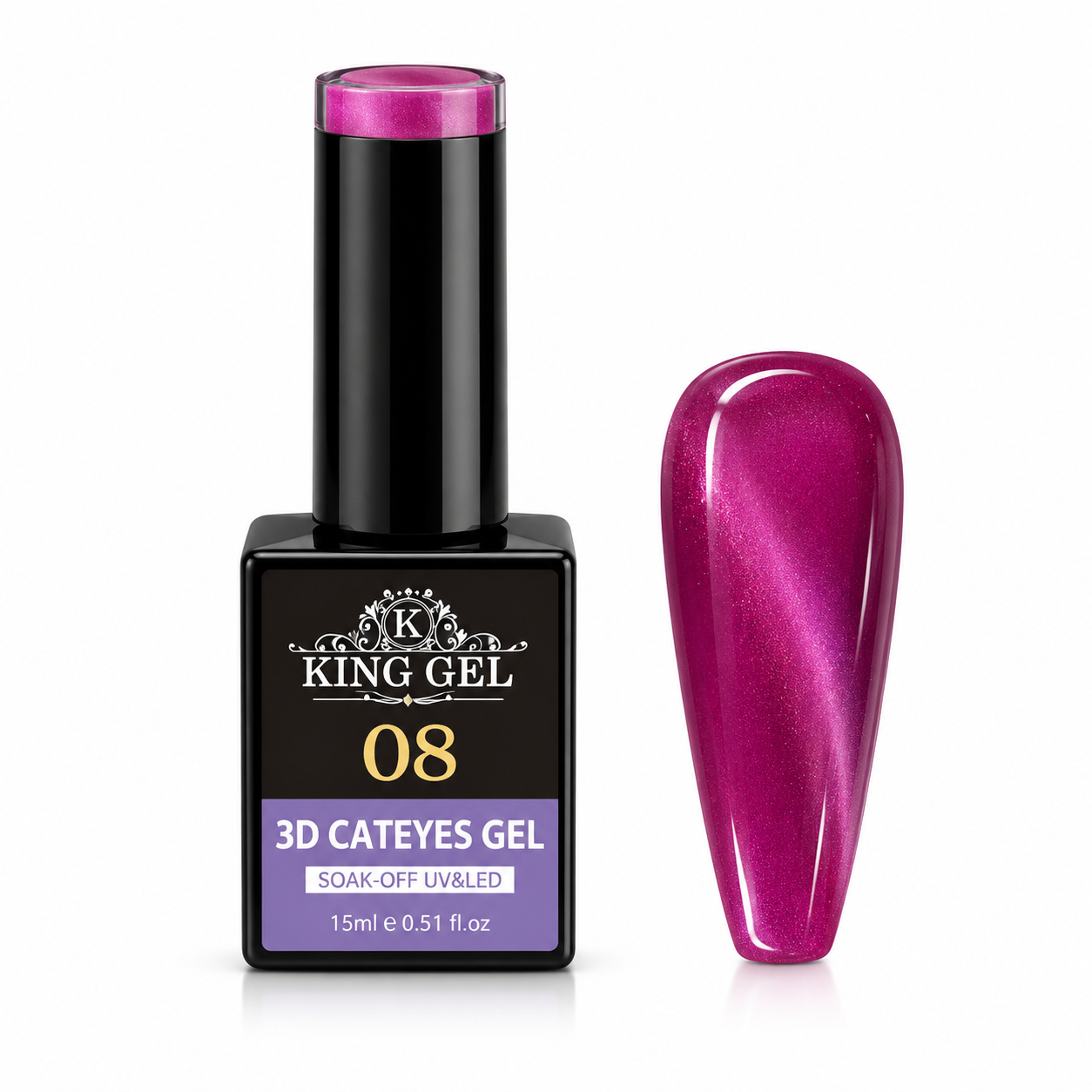 48 colors 3D Cateyes Collection - KingGel