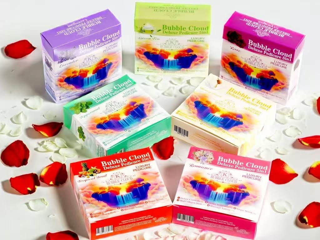 5in1 Bubble Cloud Deluxe Pedicure - Volcanic Eruption