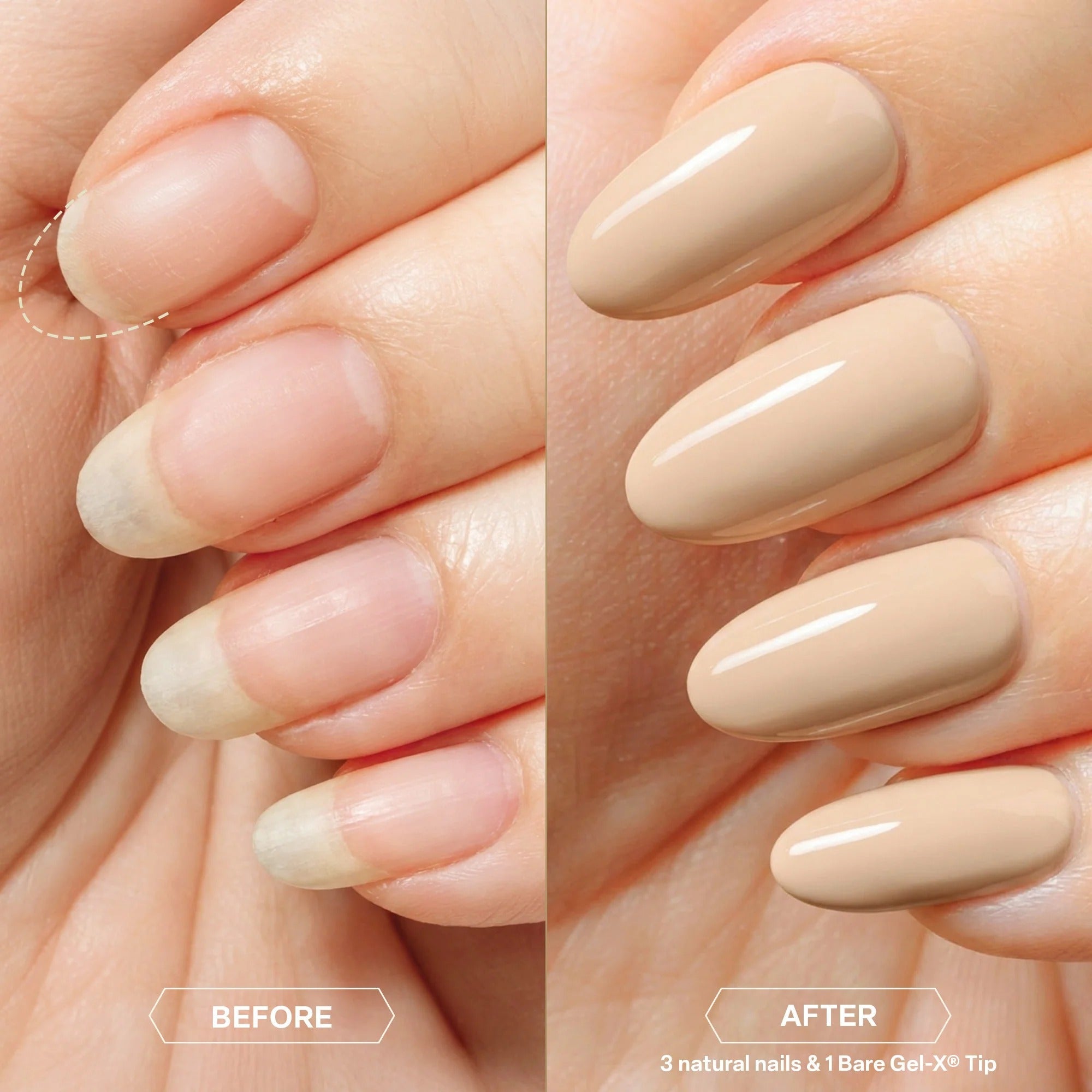 Apres Bare Gel-X Sculpted Box of Tips 280pcs