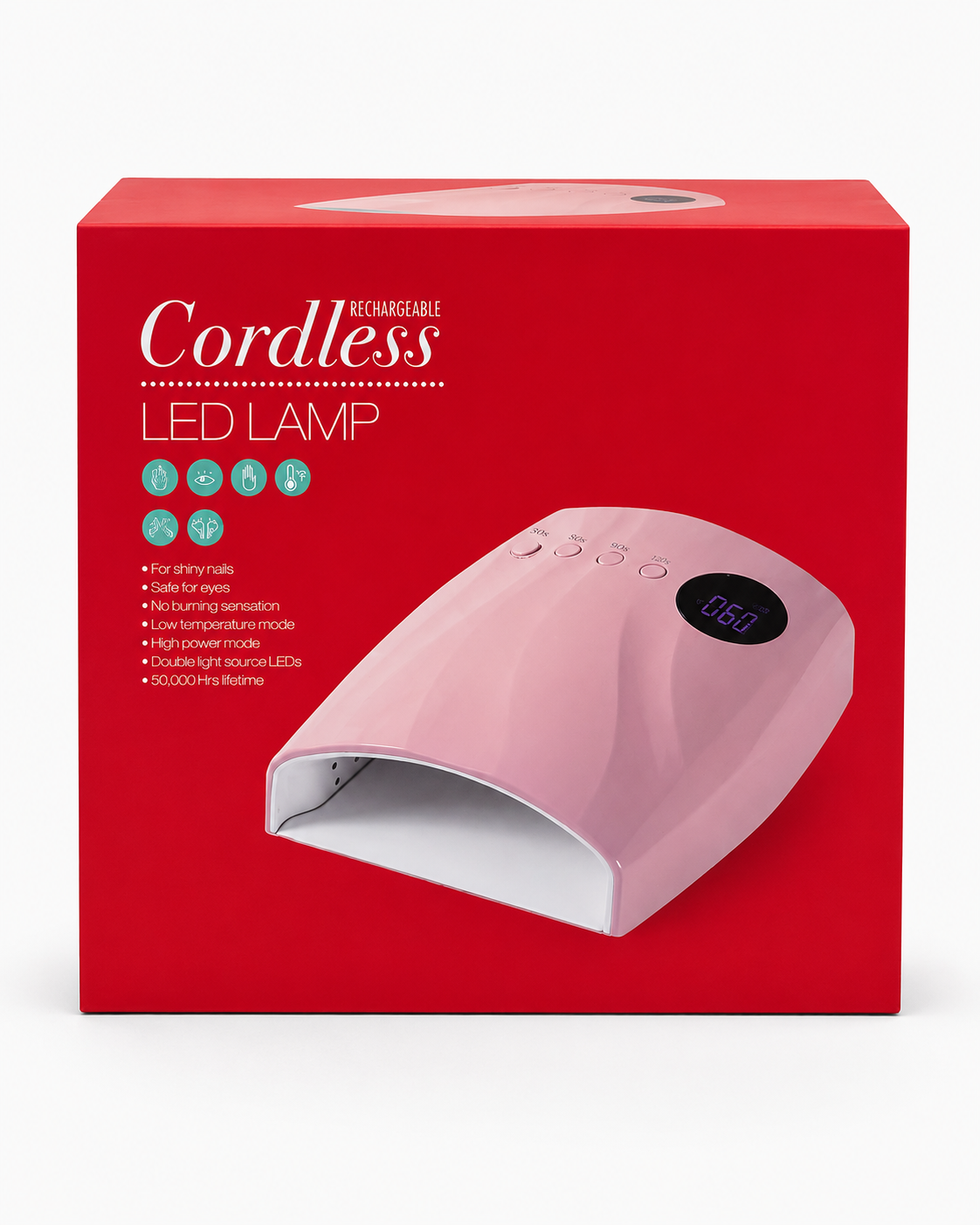 DND Cordless Rechargeable UV-LED Lamp 48W V2