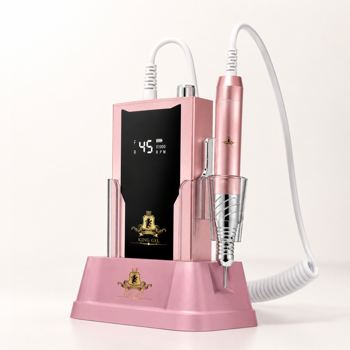 Cordless Nail Drill 45K (Professional Use) - Rose Gold