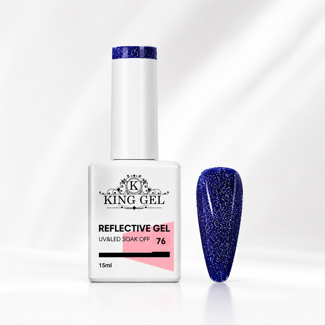 60 colors Reflective gel Collection - KingGel Brand