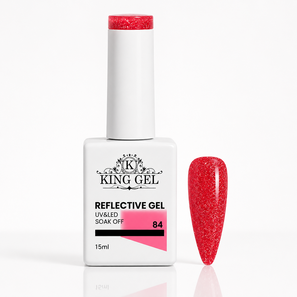 60 colors Reflective gel Collection - KingGel Brand
