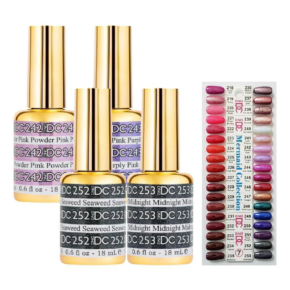 DC Mermaid Collection – Full 36 Colors Set - 218 - 253