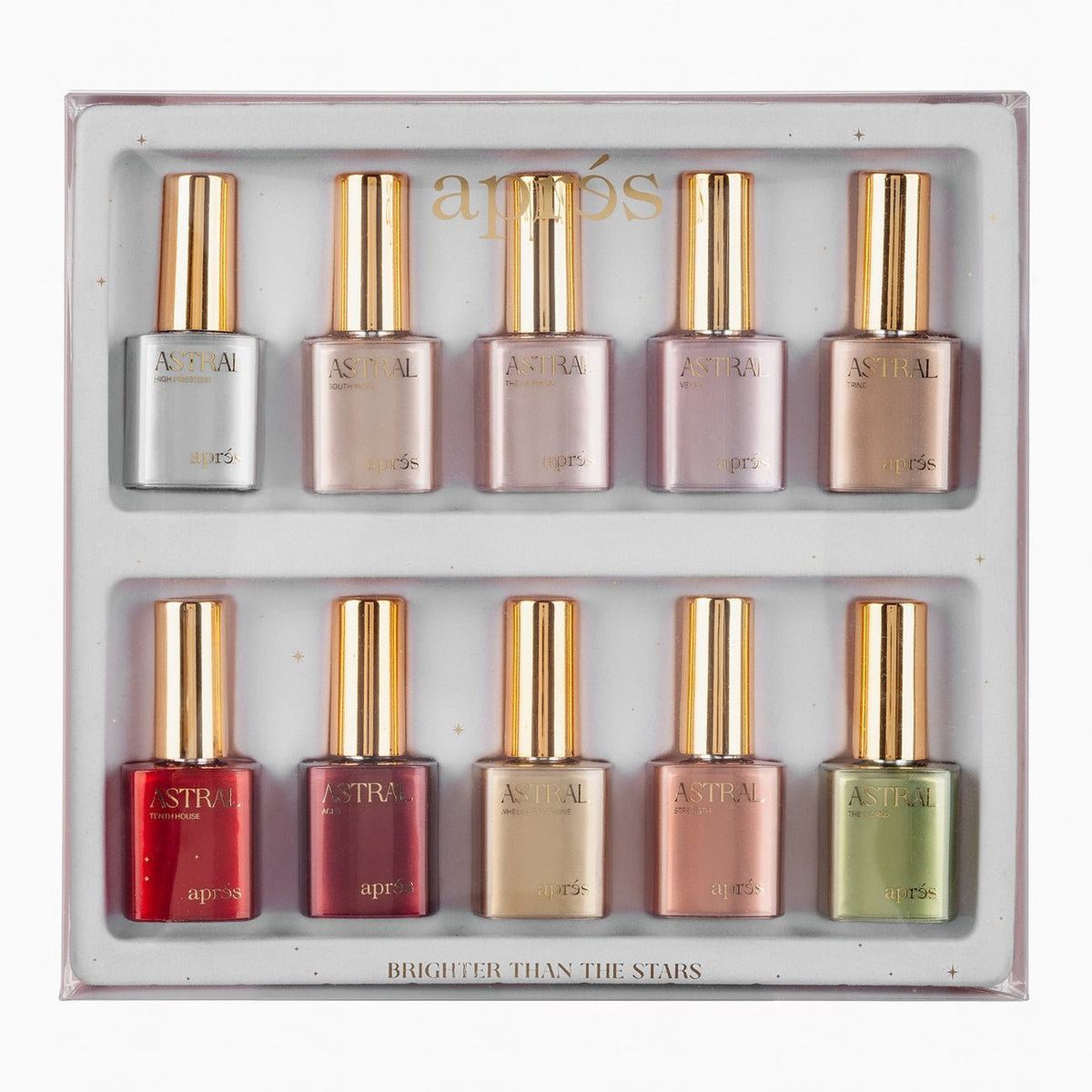 Apres - Astral Gel Couleur - Velvet Cat Eye - Set of 10 colors #CE11 - #CE20