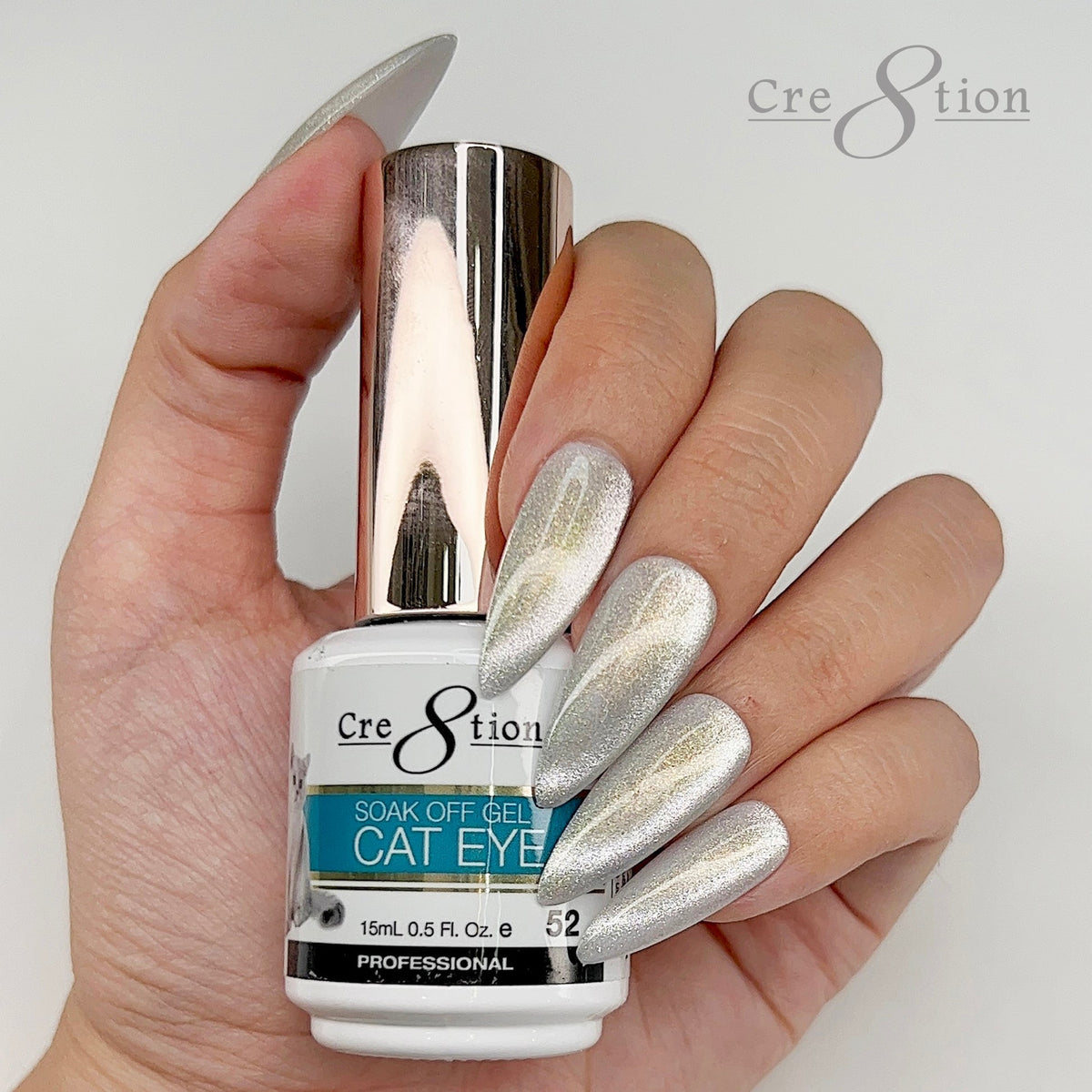 Cre8tion original Cat Eye gel shade #52 (0916-3329), official manufacturer photo