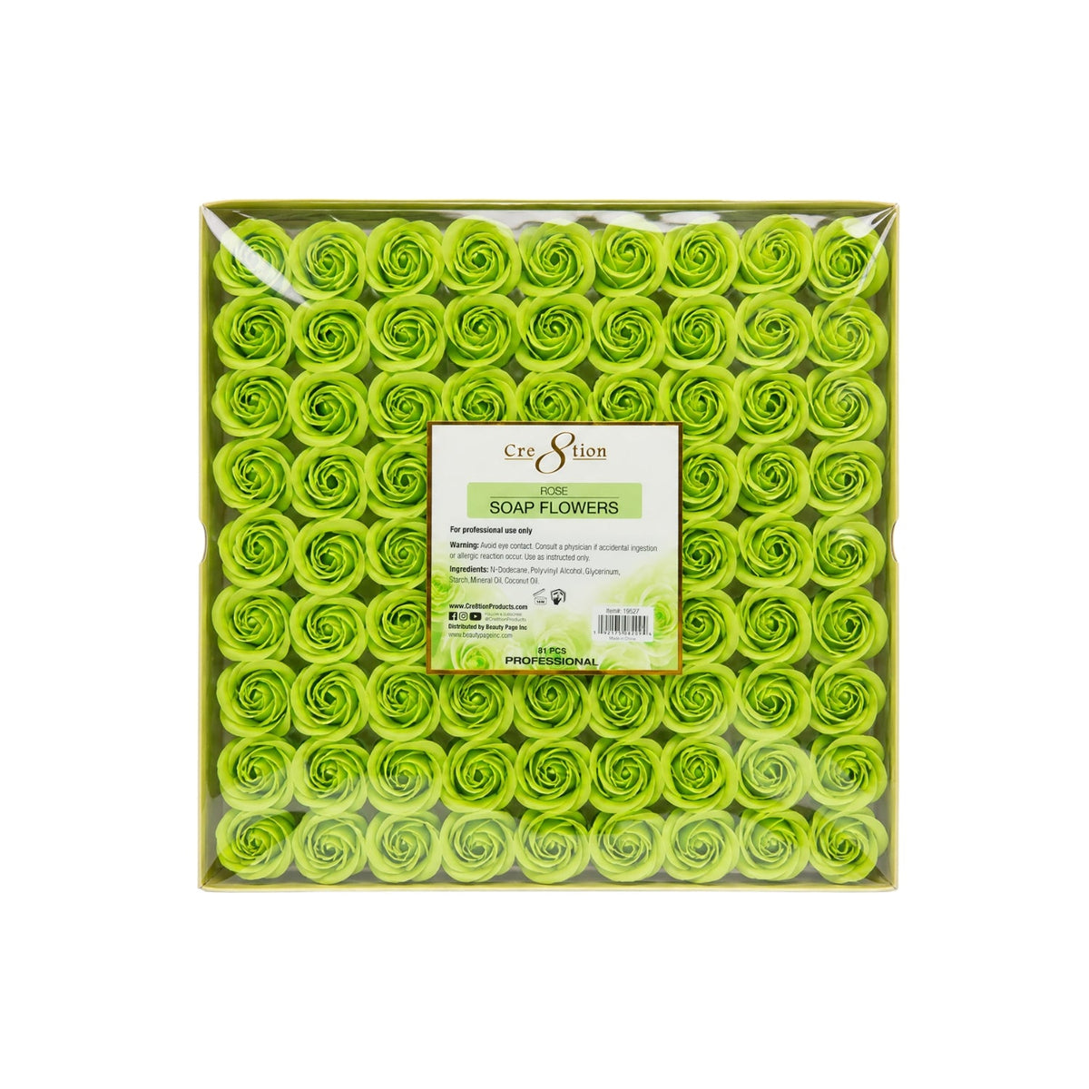Cre8tion Soap Flower - Light Green