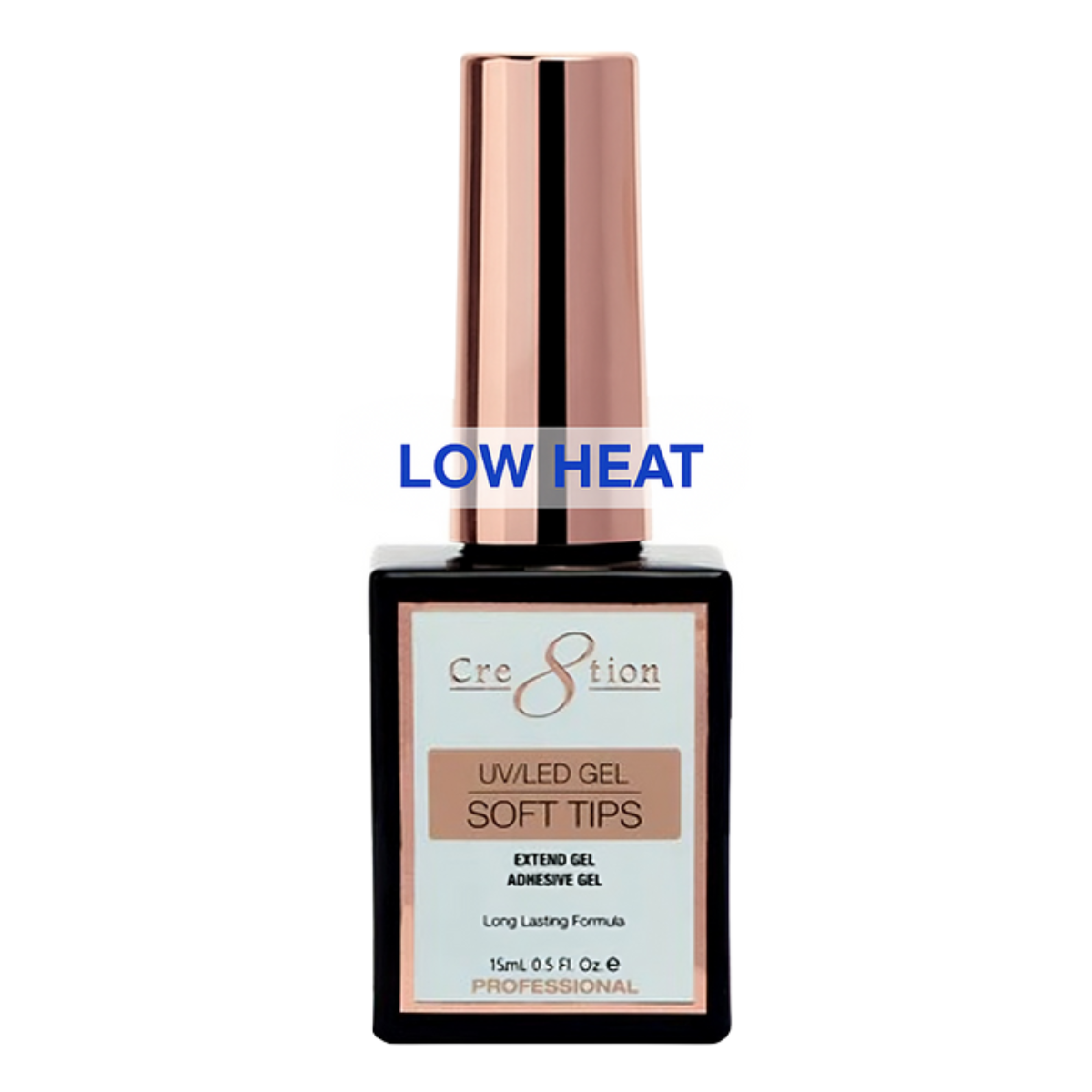 Cre8tion Soft Tips Extend Adhesive Gel 0.5oz - 0.5oz bottle