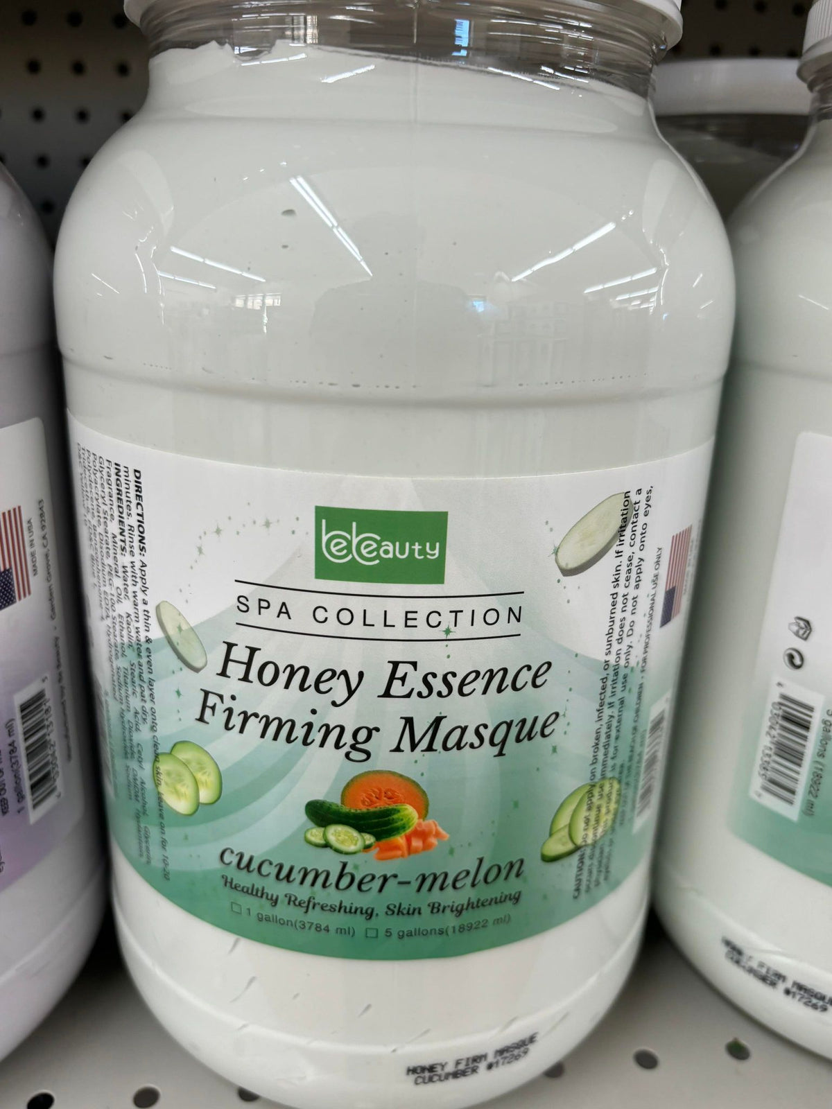 BeBeauty Honey Sugar Scrub, Marine Mask or Mineral Salt – 1 Gallon