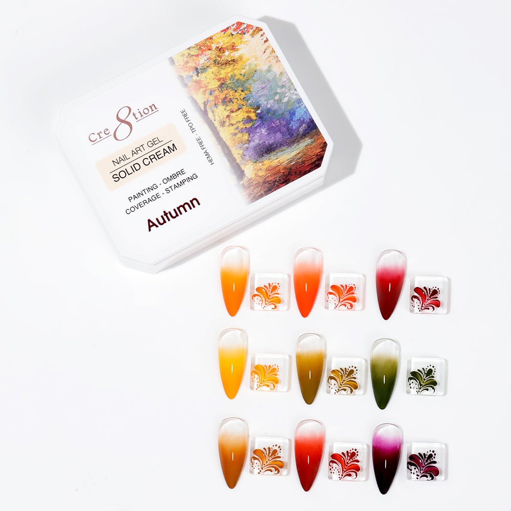 Cre8tion Solid Cream Autumn gel palette