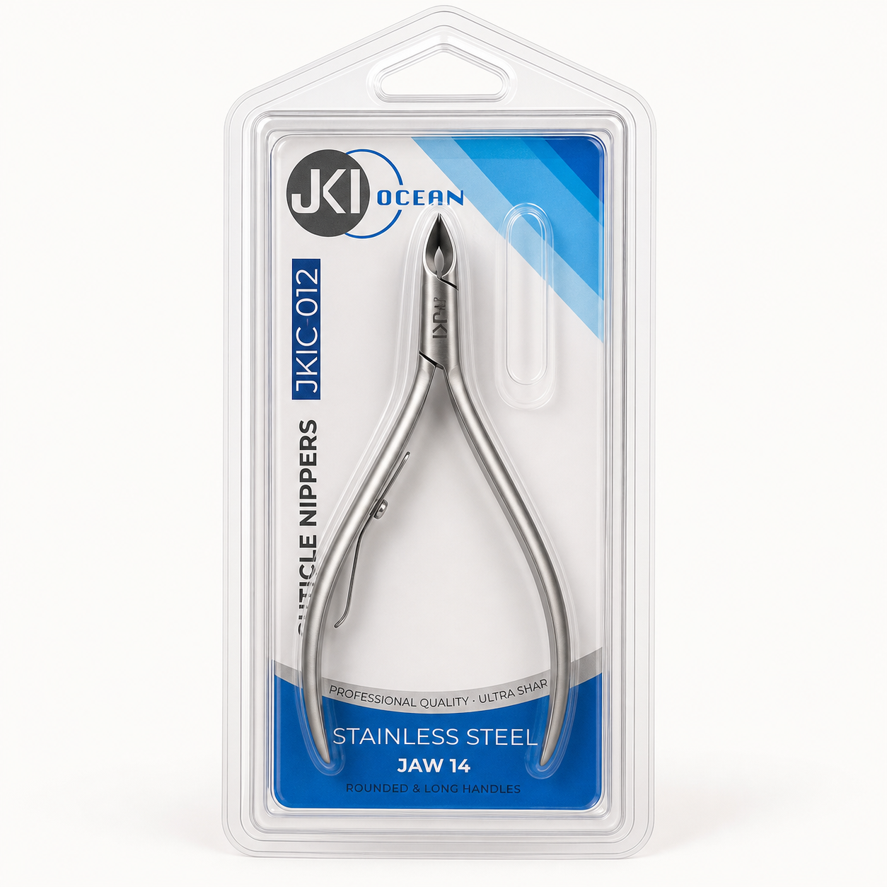 JKIOcean Stainless Steel Jaw 14 Silver packaged nipper