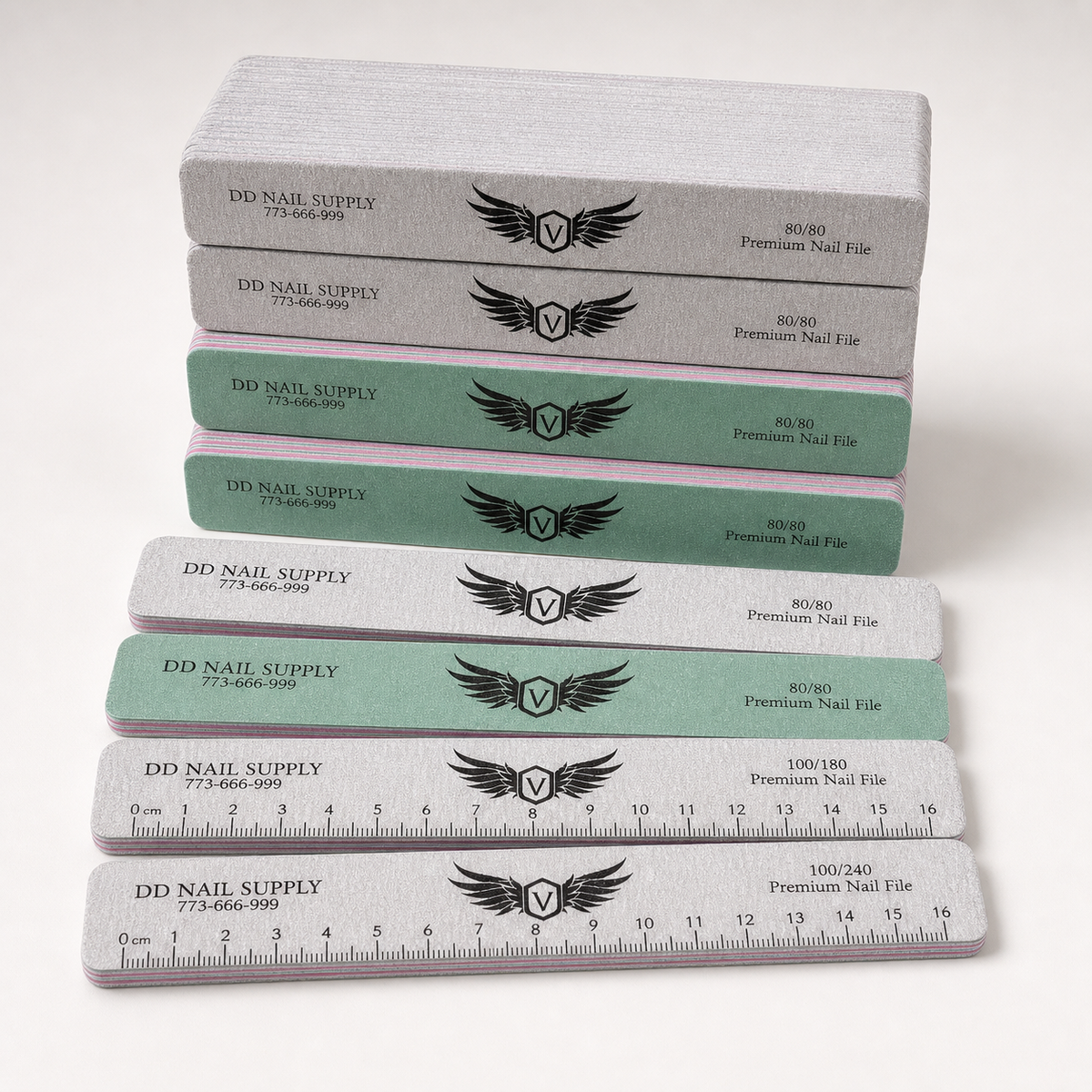 Jumbo Nail Files - Pack of 50 professional studio image
