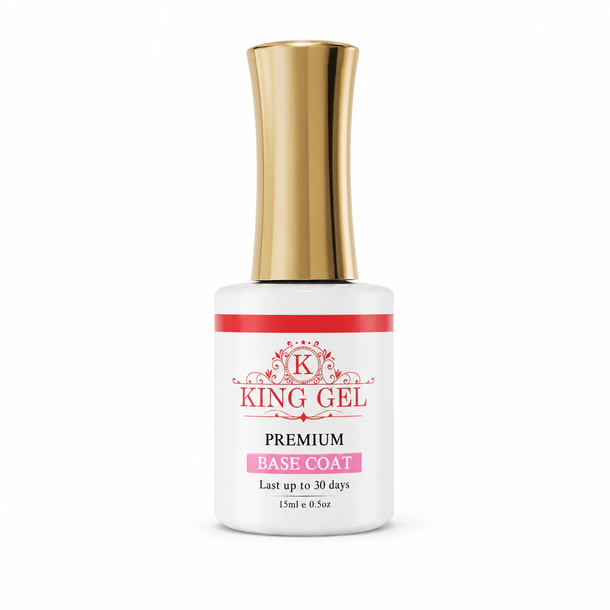 KingGel 0.5oz Base Coat bonus bottle with gold cap