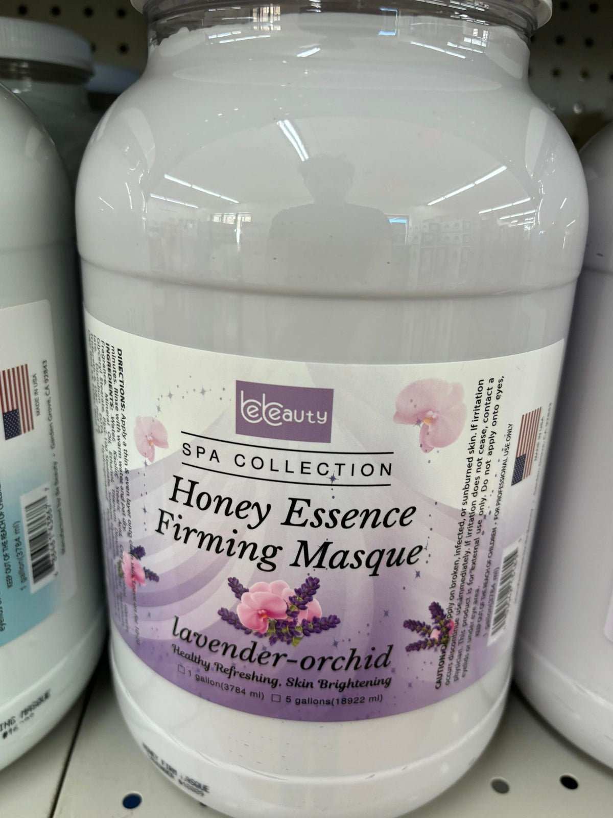 BeBeauty Honey Sugar Scrub, Marine Mask or Mineral Salt – 1 Gallon
