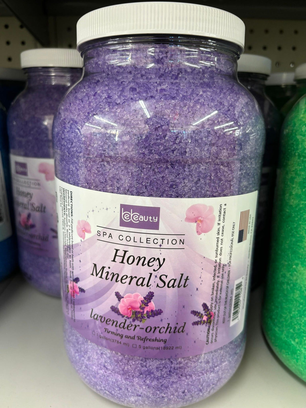 BeBeauty Honey Sugar Scrub, Marine Mask or Mineral Salt – 1 Gallon