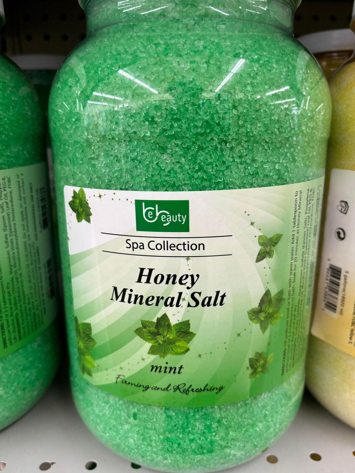 BeBeauty Honey Sugar Scrub, Marine Mask or Mineral Salt – 1 Gallon